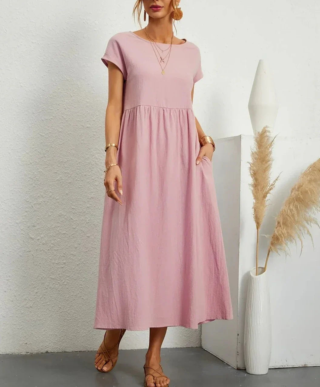 Cathrine - Elegantes Freizeitkleid