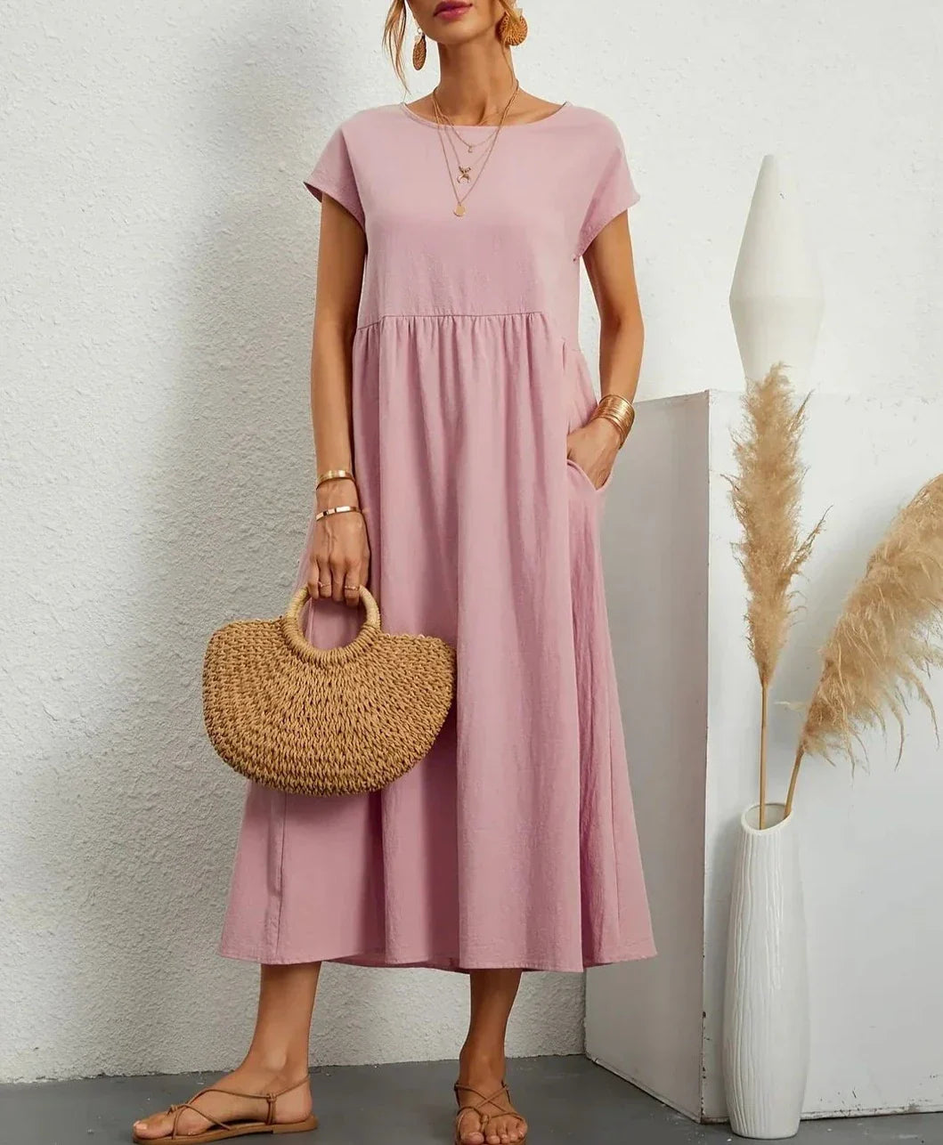 Cathrine - Elegantes Freizeitkleid