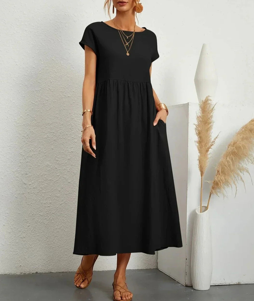 Cathrine - Elegantes Freizeitkleid
