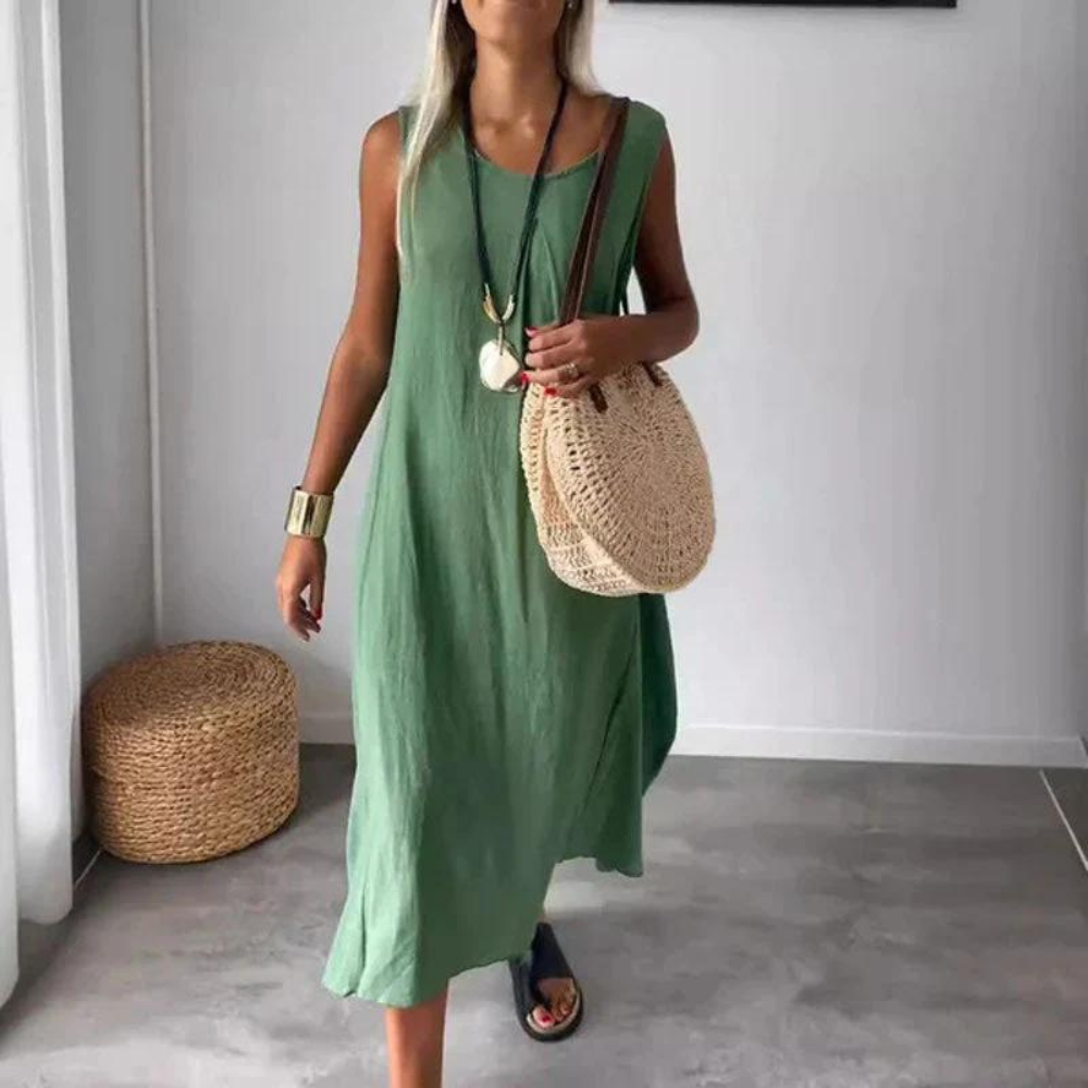 EM | Ärmelloses Freizeitkleid