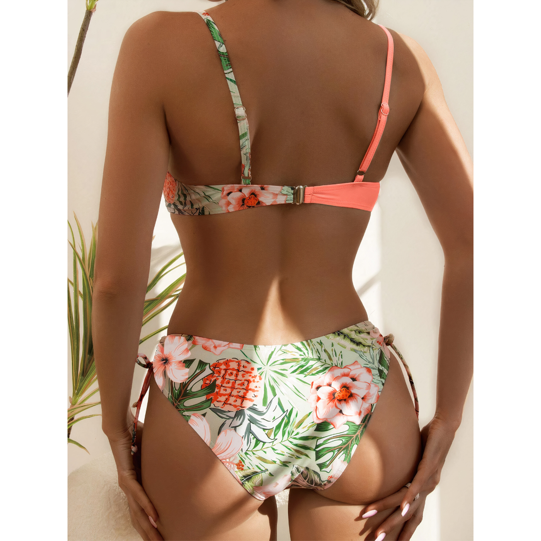 EM | Bikini mit Blumendruck