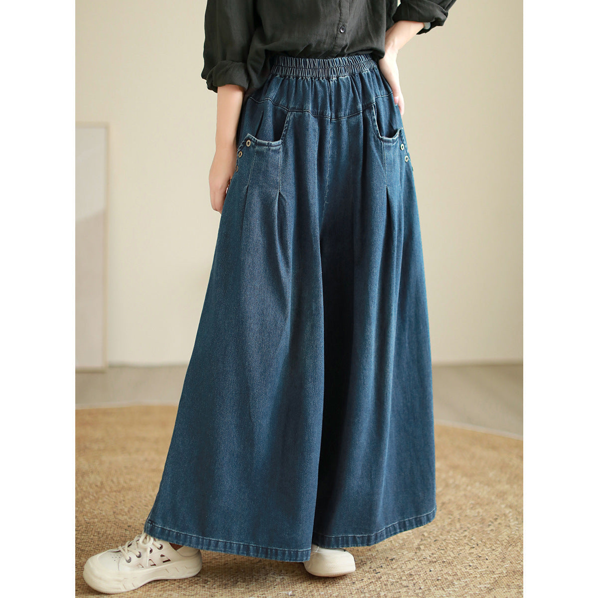 EM | Einfache und atmungsaktive lockere Hose