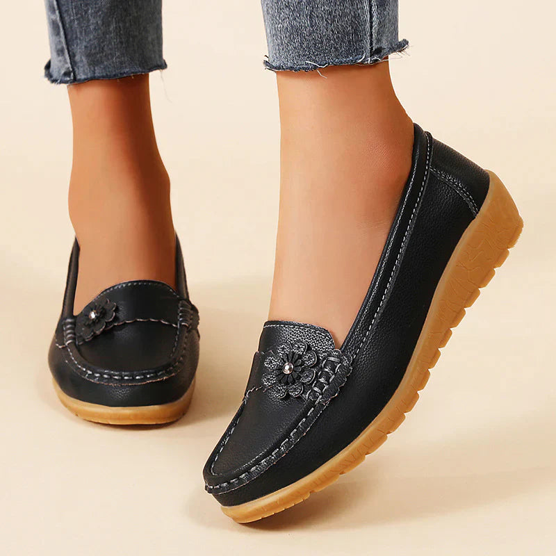 MW | Day 49% OFFđ„ - Floral Pattern Loafers, Leicht, OrthopĂ€disch, LĂ€ssig, Slip-on fĂŒr Frauen