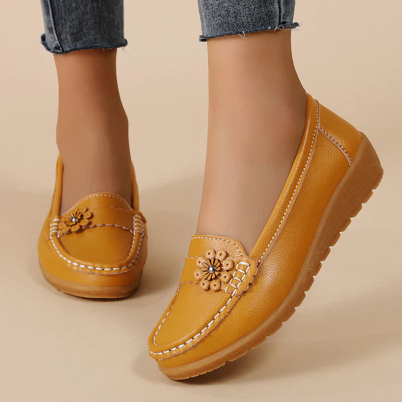 MW | Day 49% OFFđ„ - Floral Pattern Loafers, Leicht, OrthopĂ€disch, LĂ€ssig, Slip-on fĂŒr Frauen