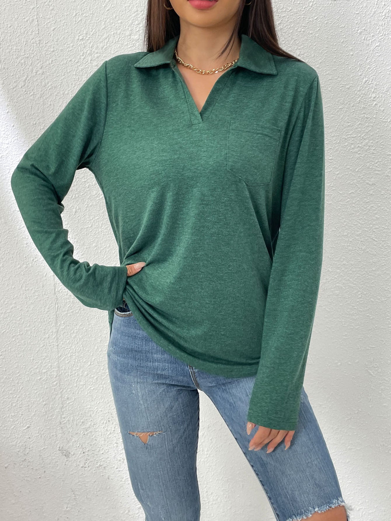 EM | Lässiges Poloshirt mit klassischem Kragen