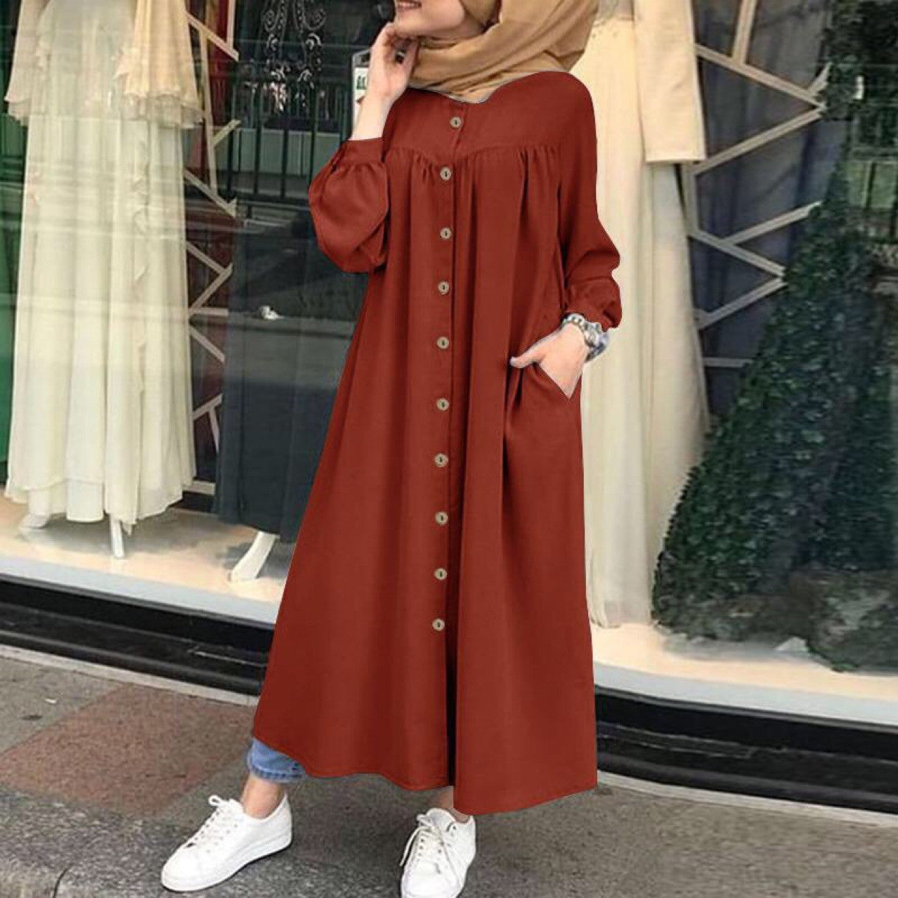 Cool und lässig Kleid
