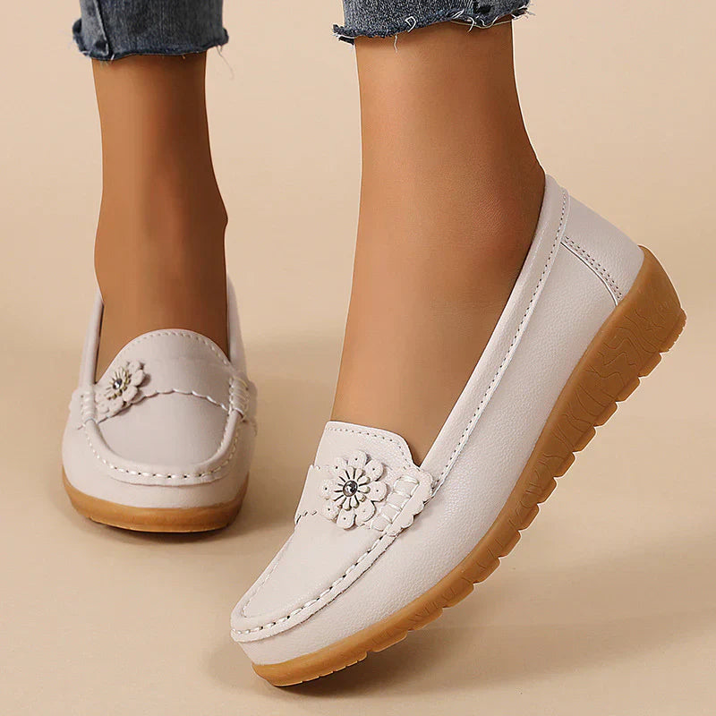 MW | Day 49% OFFđ„ - Floral Pattern Loafers, Leicht, OrthopĂ€disch, LĂ€ssig, Slip-on fĂŒr Frauen