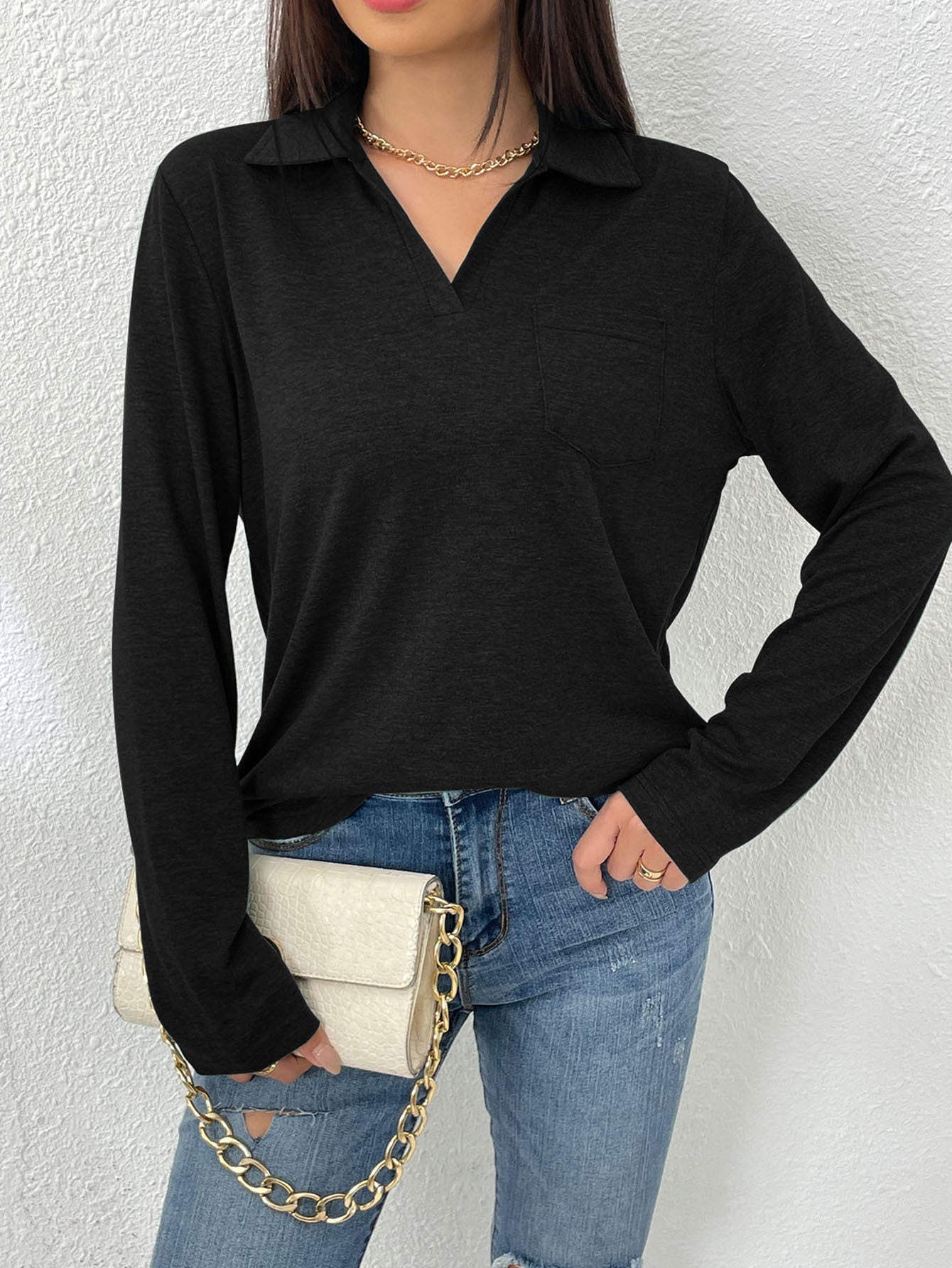 EM | Lässiges Poloshirt mit klassischem Kragen