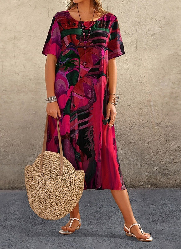 MW | Freizeitkleid mit Druck