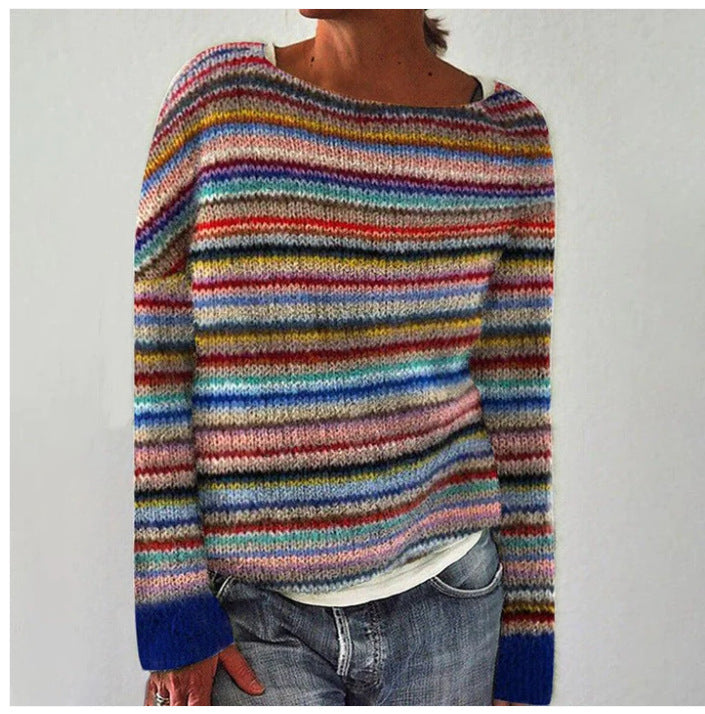 EM | Strickpullover mit Vintage-Muster