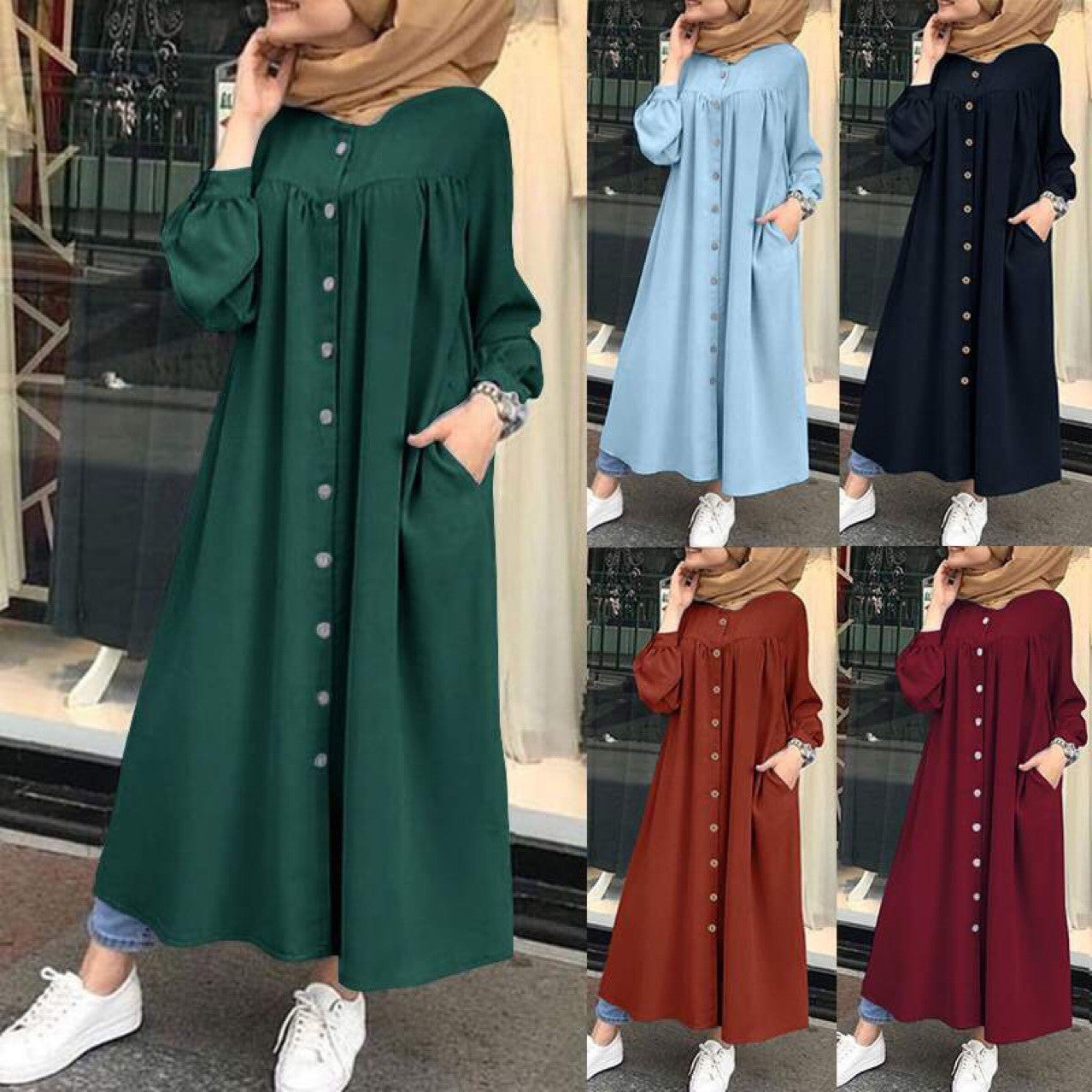 Cool und lässig Kleid