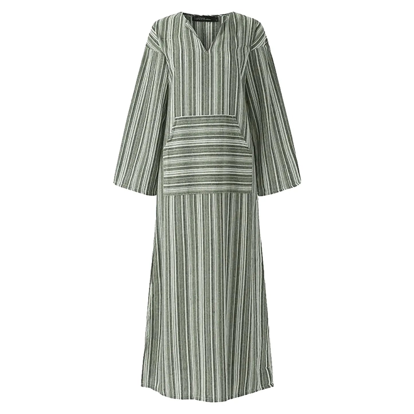 MW | Gestreiftes Maxikleid