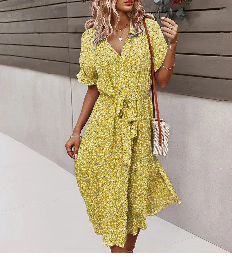Amanda - Schickes Kleid mit floralem Muster