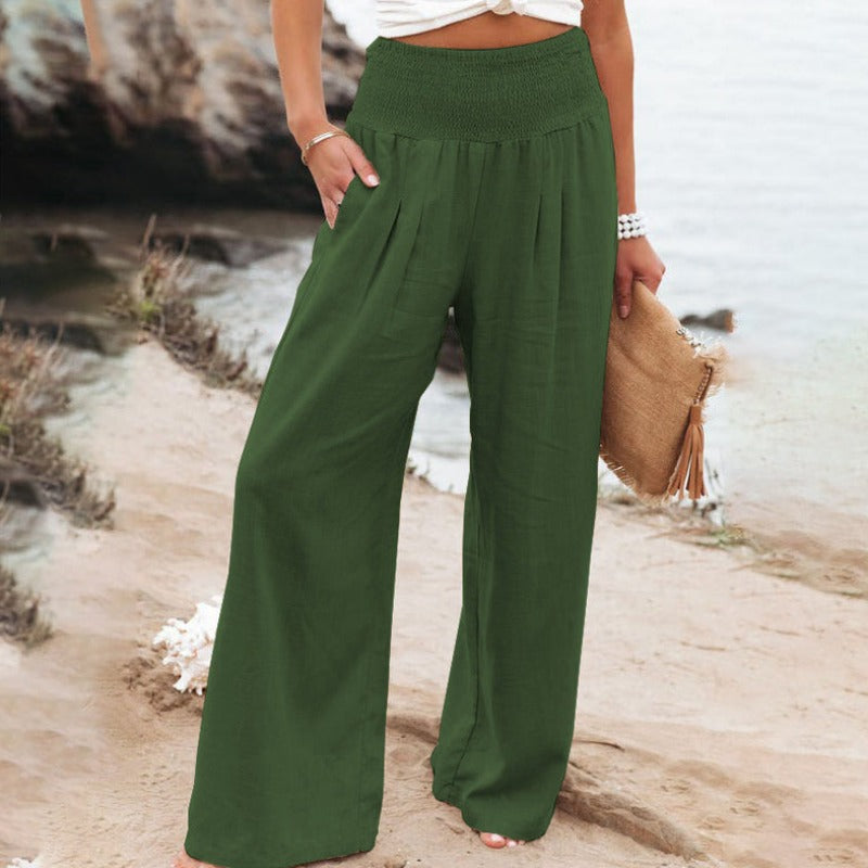 EM | Hose mit weitem Bein und hoher Taille