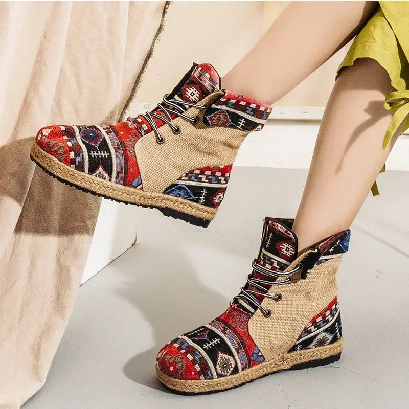 Modische und stützende orthopädische Stiefel