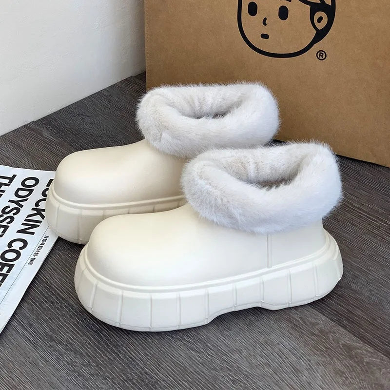 Lässige und stützende orthopädische Stiefel