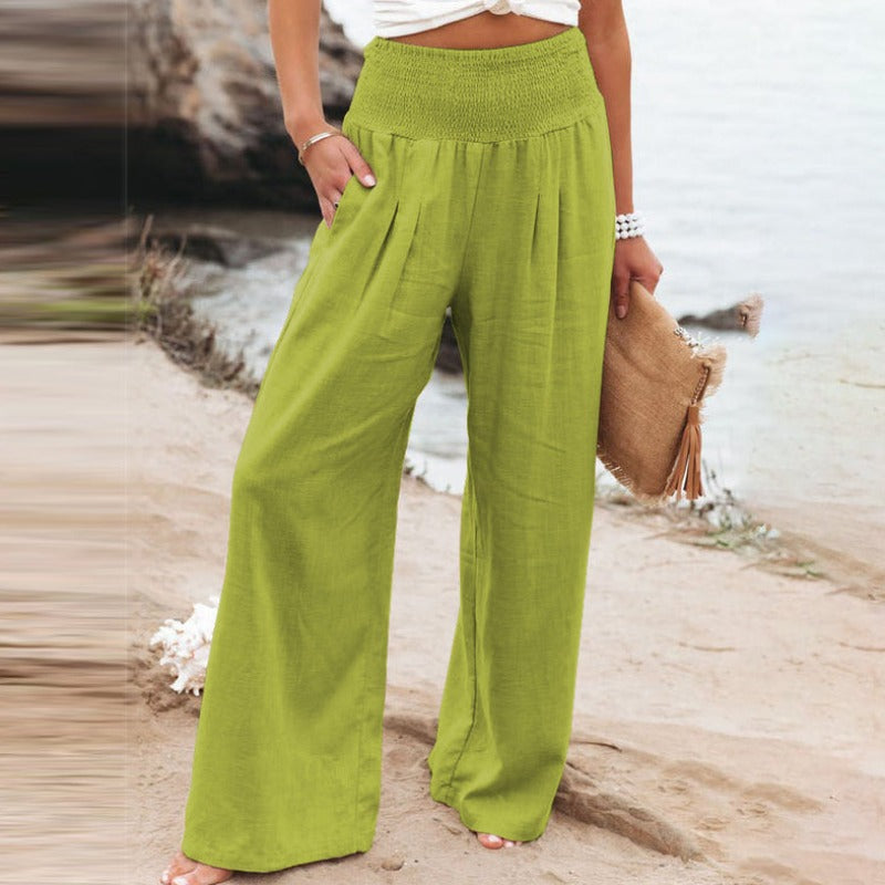 EM | Hose mit weitem Bein und hoher Taille