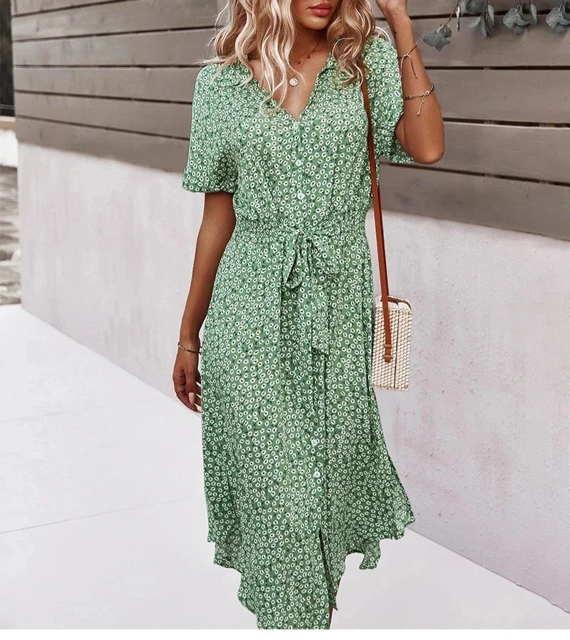 Amanda - Schickes Kleid mit floralem Muster