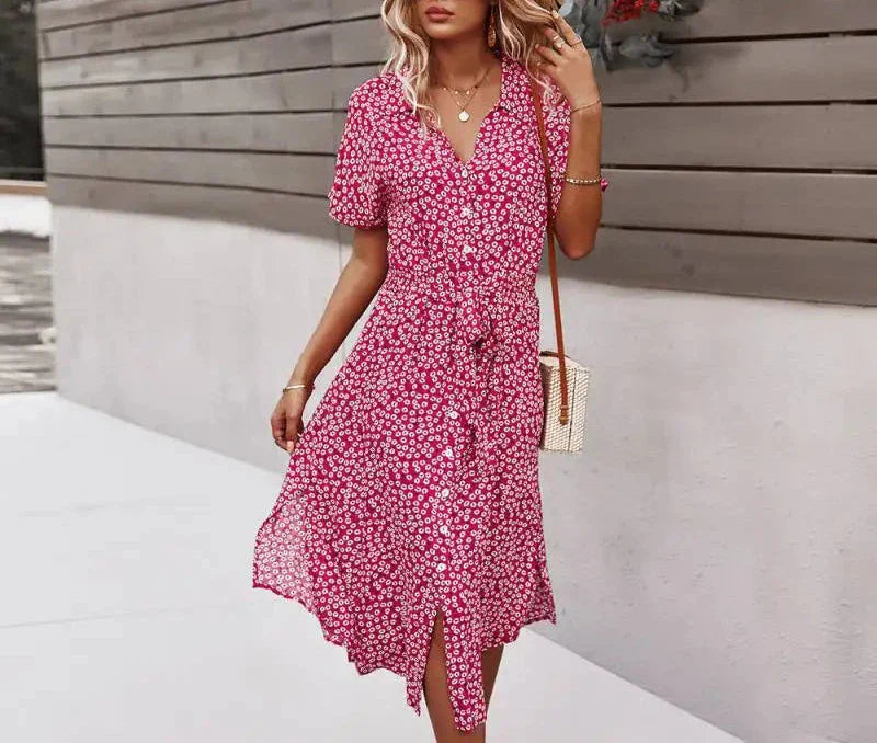 Amanda - Schickes Kleid mit floralem Muster