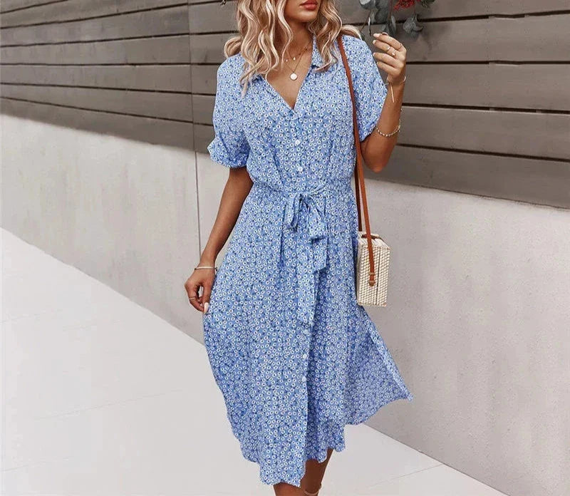 Amanda - Schickes Kleid mit floralem Muster