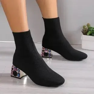 Lässige und stützende orthopädische Absätze
