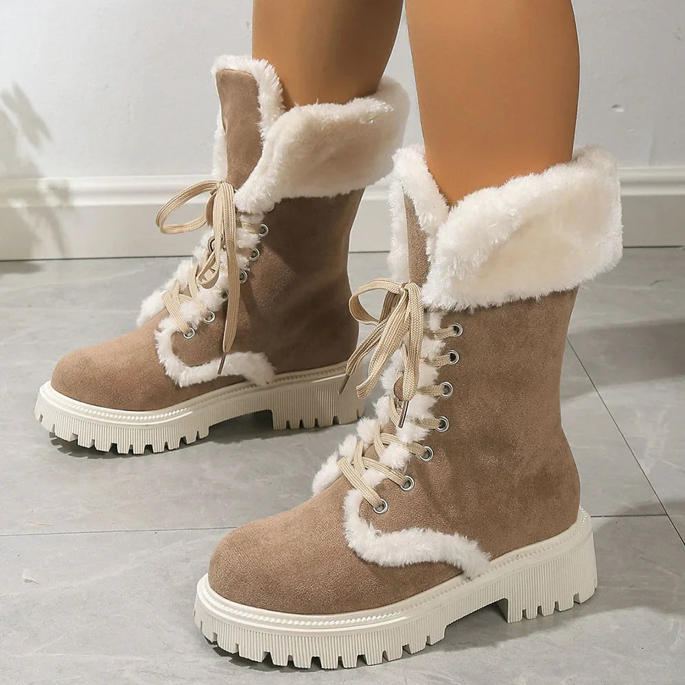Stützende und trendige orthopädische Stiefel
