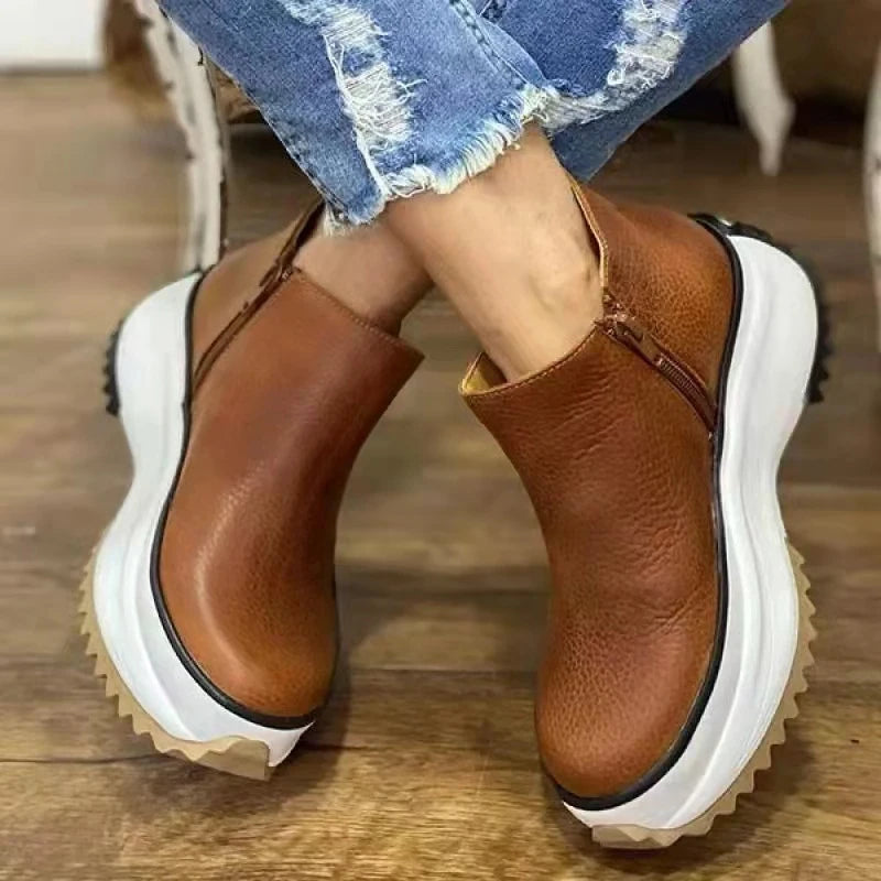 Bequeme und modische orthopädische Stiefel