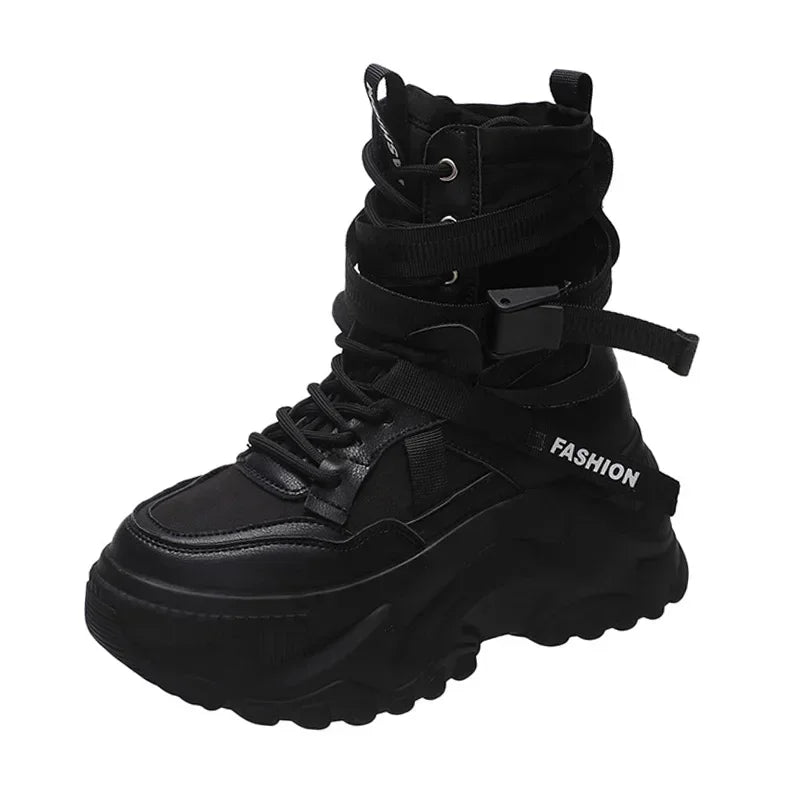 Lässige und stützende orthopädische Stiefel