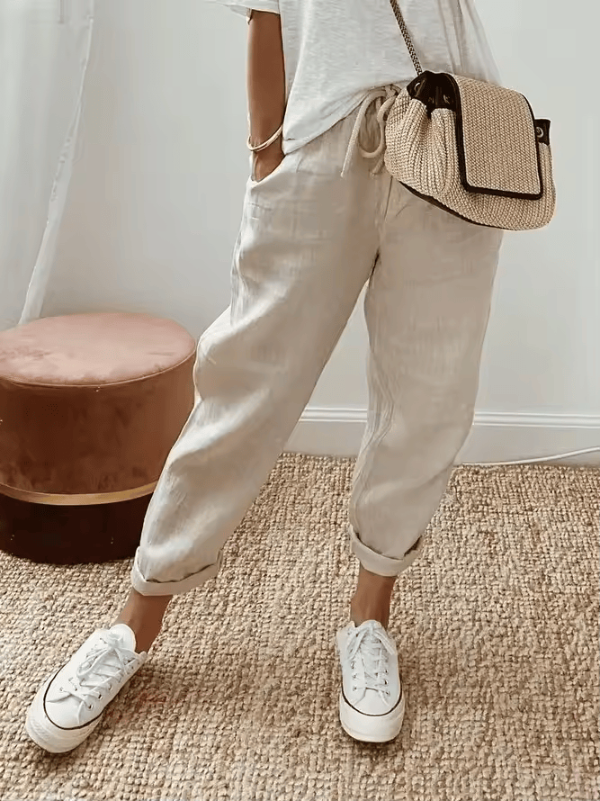 EM | Lässige Jogger-Hose mit Kordelzug