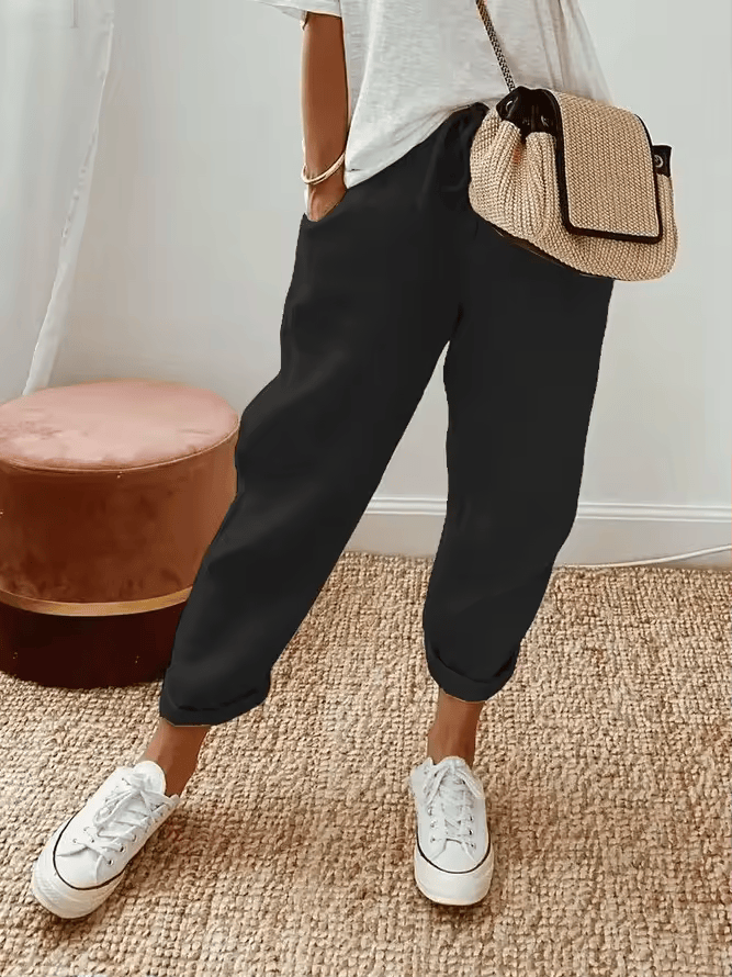 EM | Lässige Jogger-Hose mit Kordelzug