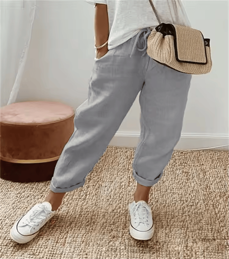 EM | Lässige Jogger-Hose mit Kordelzug