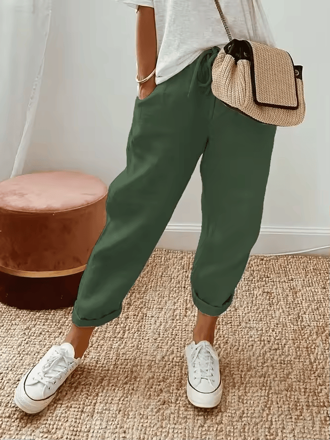 EM | Lässige Jogger-Hose mit Kordelzug