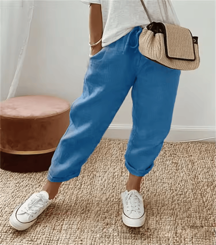 EM | Lässige Jogger-Hose mit Kordelzug