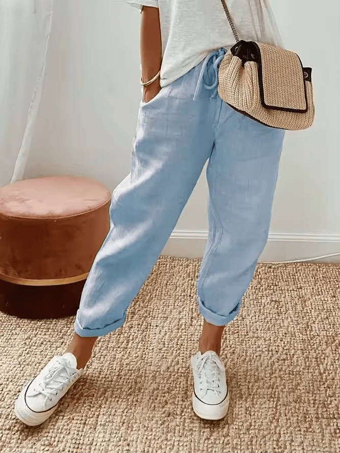 EM | Lässige Jogger-Hose mit Kordelzug