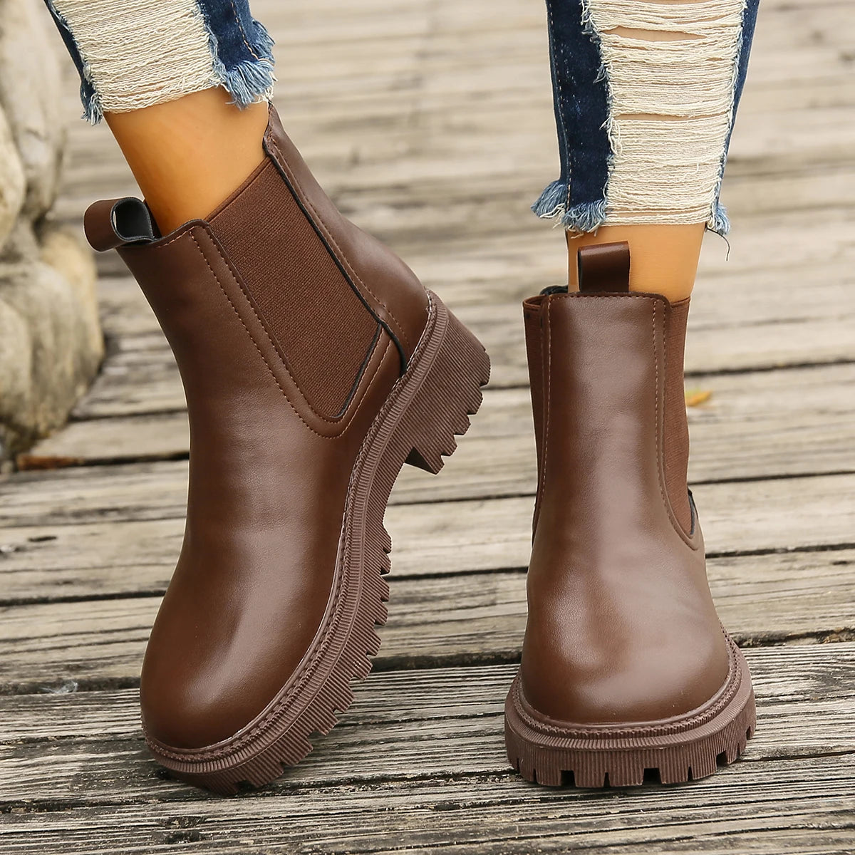 Vielseitige und stützende orthopädische Stiefel