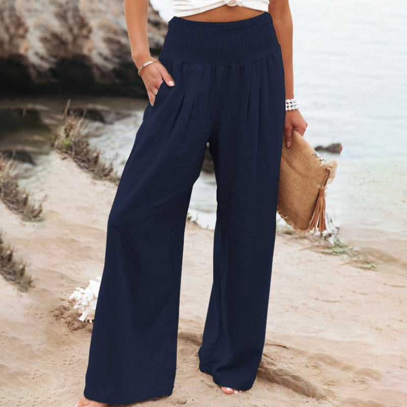 EM | Hose mit weitem Bein und hoher Taille