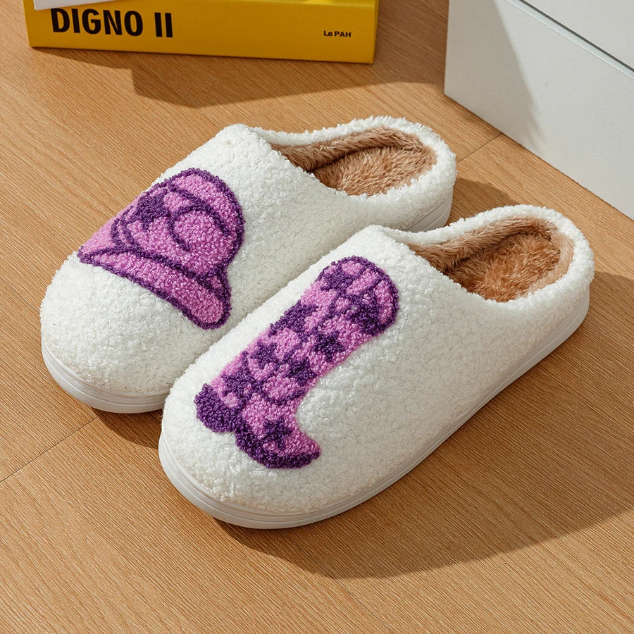 Elegante und stützende orthopädische Hausschuhe