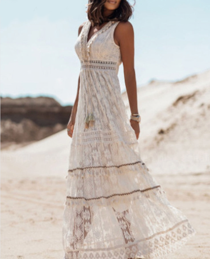 Carmina - Elegantes Boho-Kleid