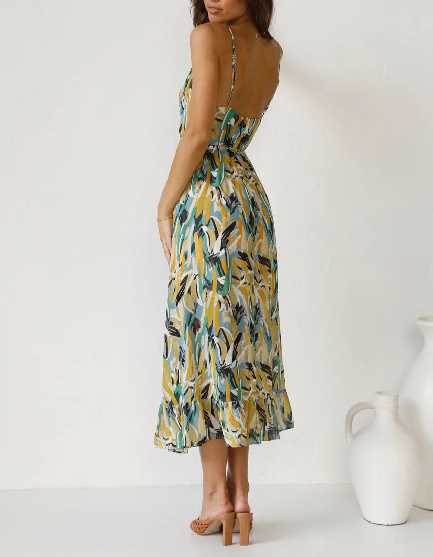 Agnetha - Bedrucktes Kleid