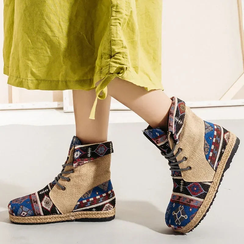 Modische und stützende orthopädische Stiefel