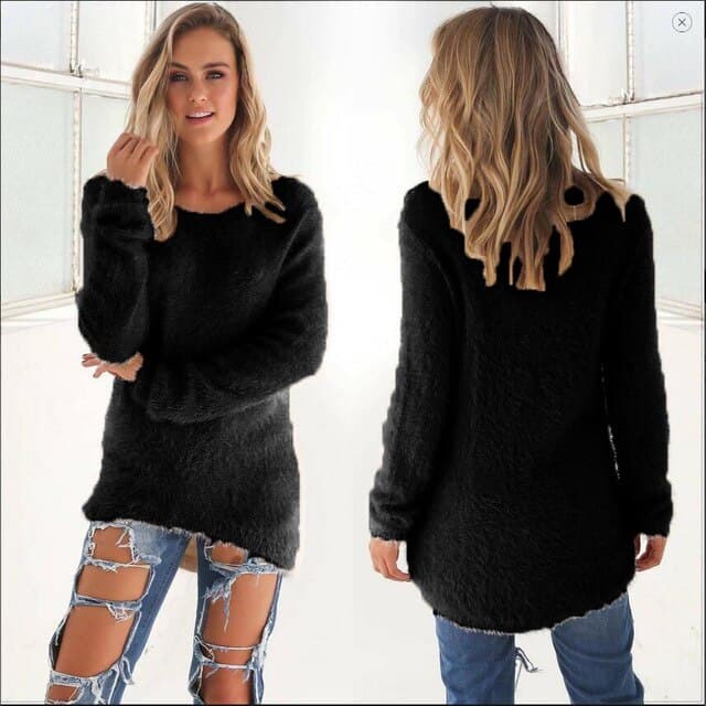 MW | Lässig und mühelos Winter Pullover