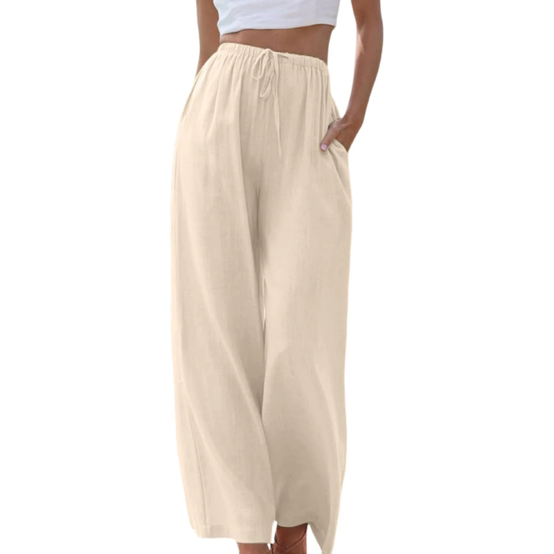 EM | Hose mit hoher Taille und weitem Bein