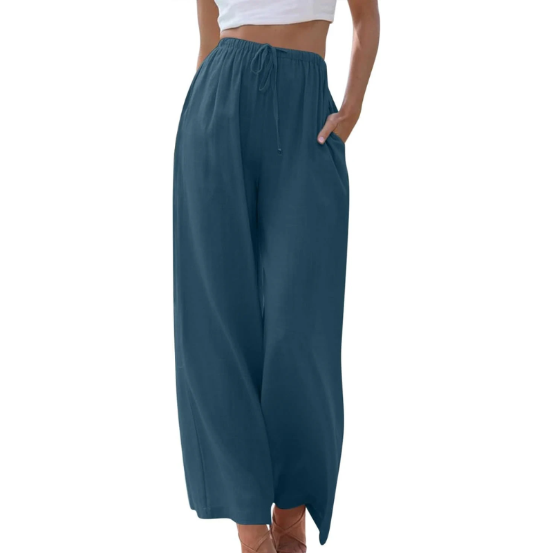 EM | Hose mit hoher Taille und weitem Bein