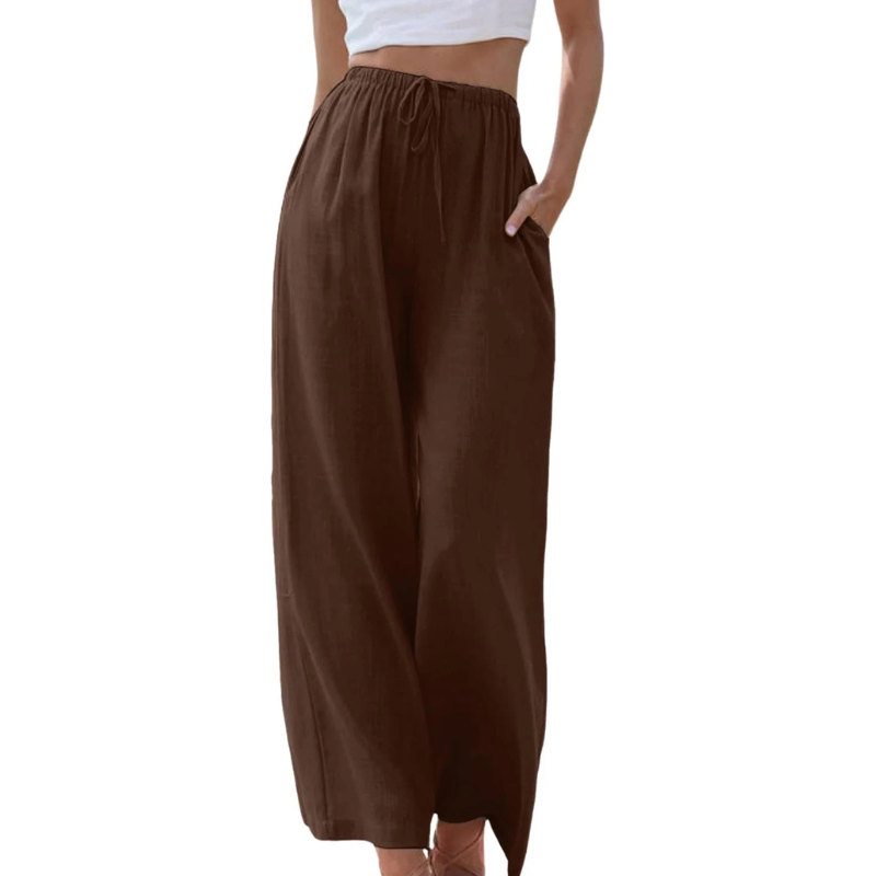 EM | Hose mit hoher Taille und weitem Bein