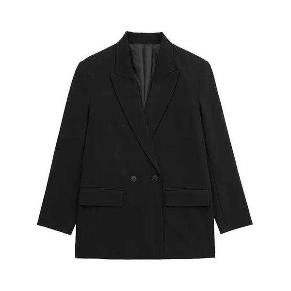 MW | eleganter Langarm-Blazer mit strukturiertem Design