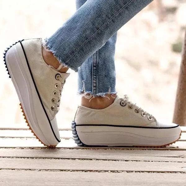 EM | Elegante Plateau-Sneakers