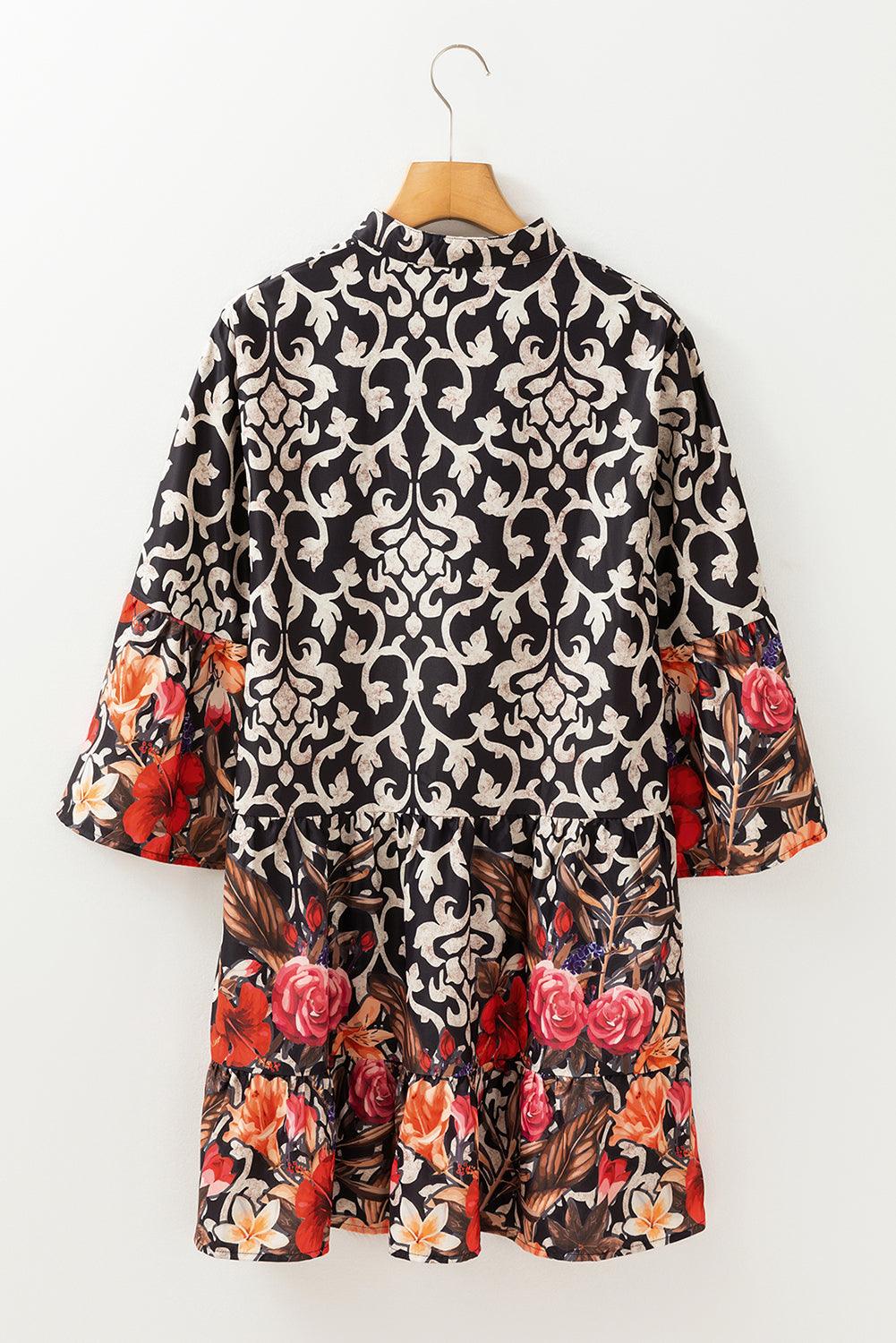 MW | Eleganz mit schwarzem Damen-Minikleid im Vintage-Look