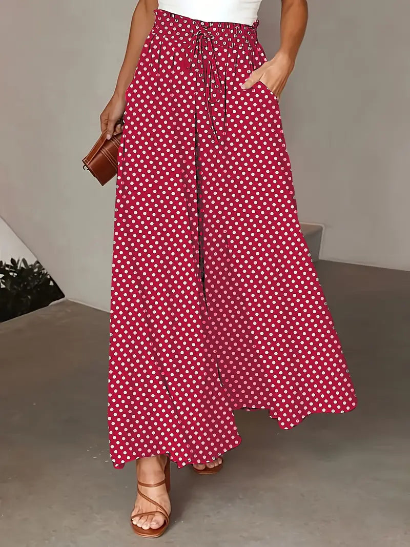 EM | Elegante und schicke Hose mit weitem Bein