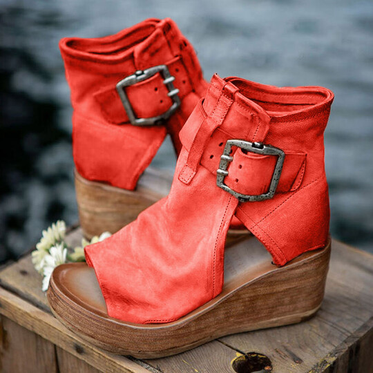 EM | Boho-Keilsandalen