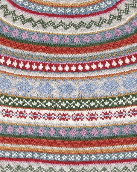 EM | Gemütlicher nordischer Fair-Isle-Pullover